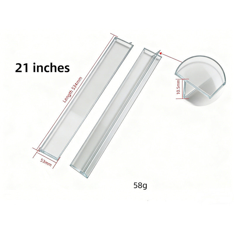 2 Pack Flexible Kitchen Stove Gap Covers, Silicone Gap Fillers Between Counter and Stovetop, Oven, Washer, Dryer, Easy to Wipe, Food Grade