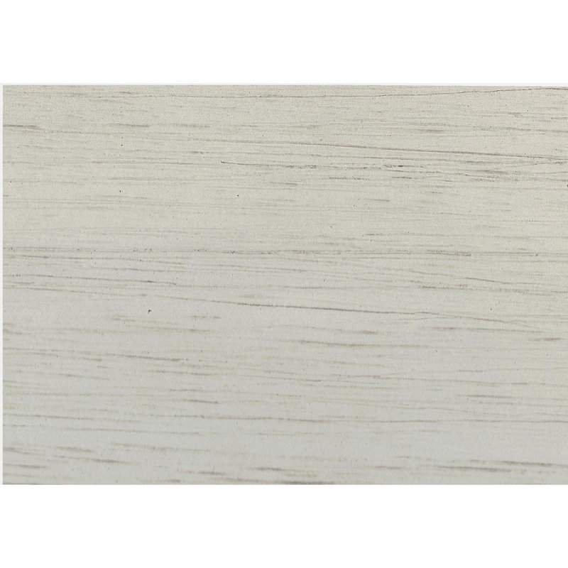Mobilier de salon en bois Rosy brun et blanc antique 1pc avec 2 tiroirs et tablette inférieure