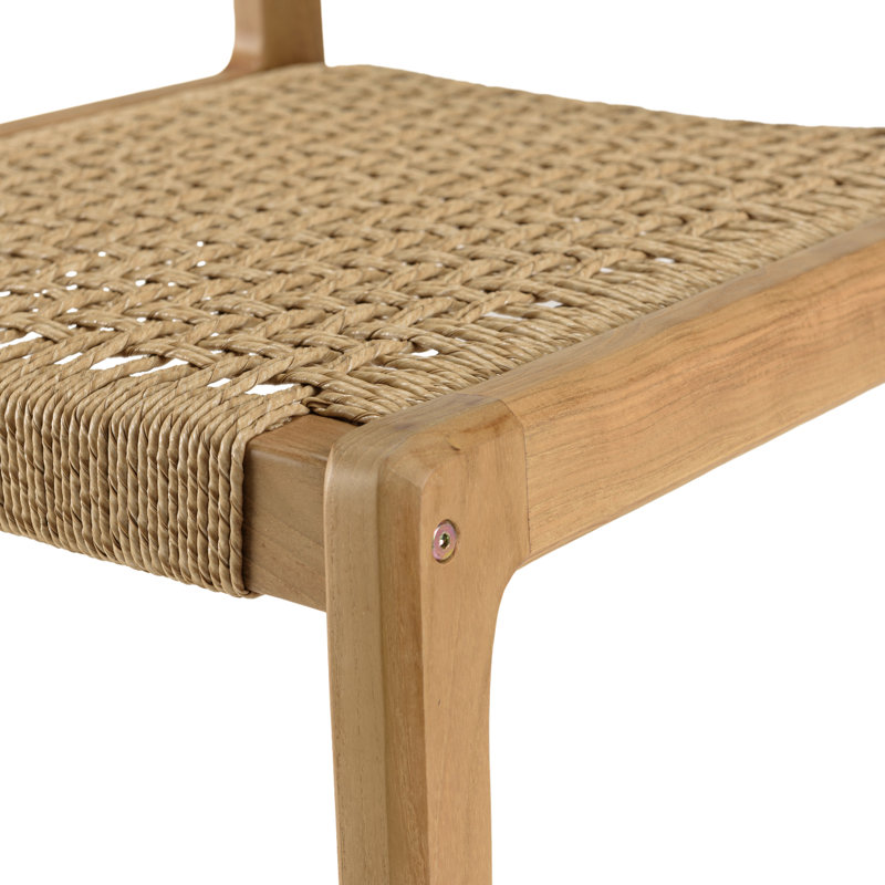 Set Of 2 Synthetic Garden Chairs