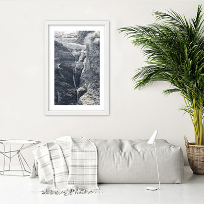 Mountain Views, Rocks, Nature - Single Picture Frame Print
