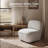 Modern Upholstered Swivel Accent Chair with Hidden Storage, 360° Rotating Chair, Compact Chair-1682952620