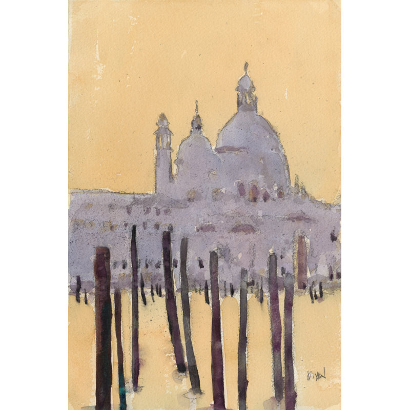 Venice s VIII by Samuel Dixon - Painting Print, Wrapped Canvas, 30cm H x 20cm W
