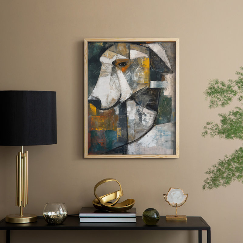 ANIMALS Series CxxIV, reproduction encadrée - bois massif, 21'' H x 17'' W