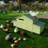 11.12 Ft Chicken Coop, 2 Nesting Boxes, Good Ventilation, -Proof, -Range Doors, Perch Inside, Predator Protected Protected, Inside