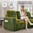 Reversible Sectional Sofa Couch, Sleeper Sofa Bed With Storage Chaise Pull Out Couch For Living Room | USB Charge | Cup Holder | Removable Backrest |Teddy Fabric-1126947044