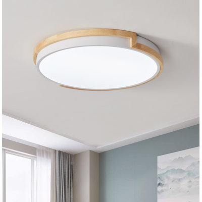 Plafonnier encastré 1 lumière DEL 16,54 po