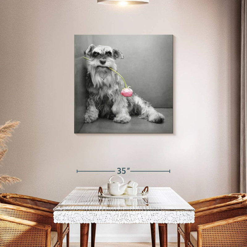Brampt Ziggy BW, 36" H x 36" W