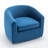 Richard  Upholstered Velvet Swivel Barrel Chair-1165934497