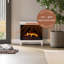 Modern Ember Skyline Smart 3-Sided  Electric Fireplace Stove Heater-105253919