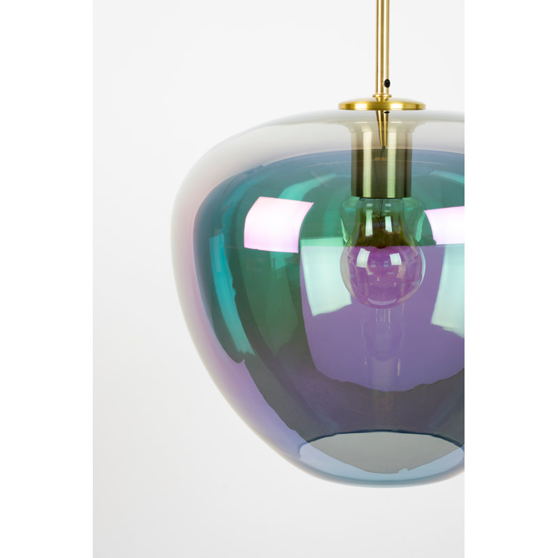 Luminaire suspendu Bubble Blower, H 58 po x l 11 po x P 11 po