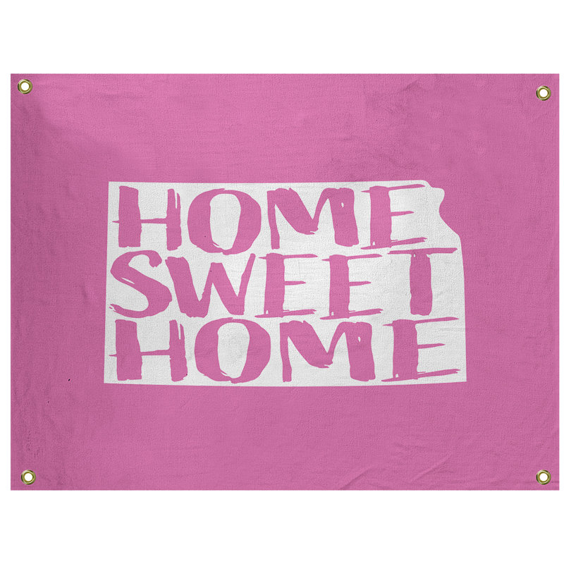 Tapisserie murale kansas doux pour la maison, H 50 po x l 59 po, Rose
