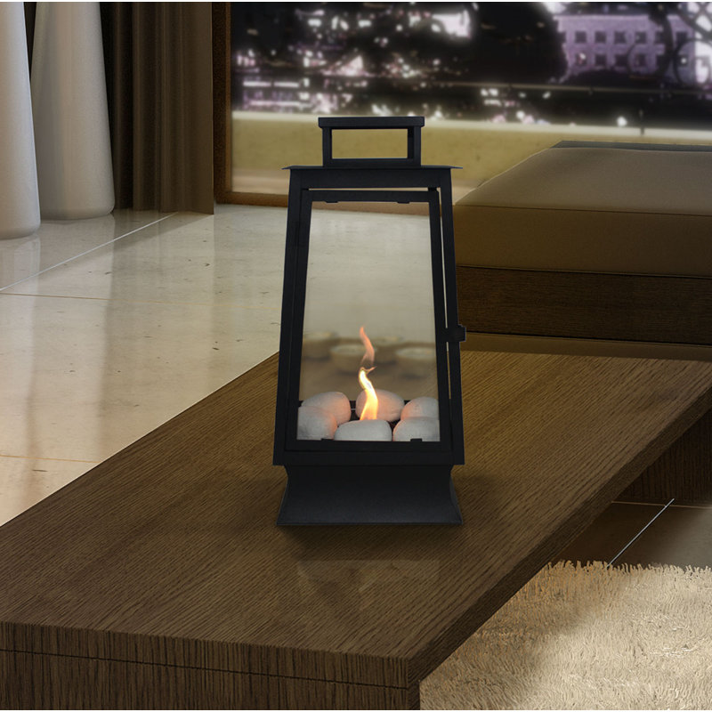 Evelyn Metal Bio-Ethanol Outdoor Tabletop Fireplace