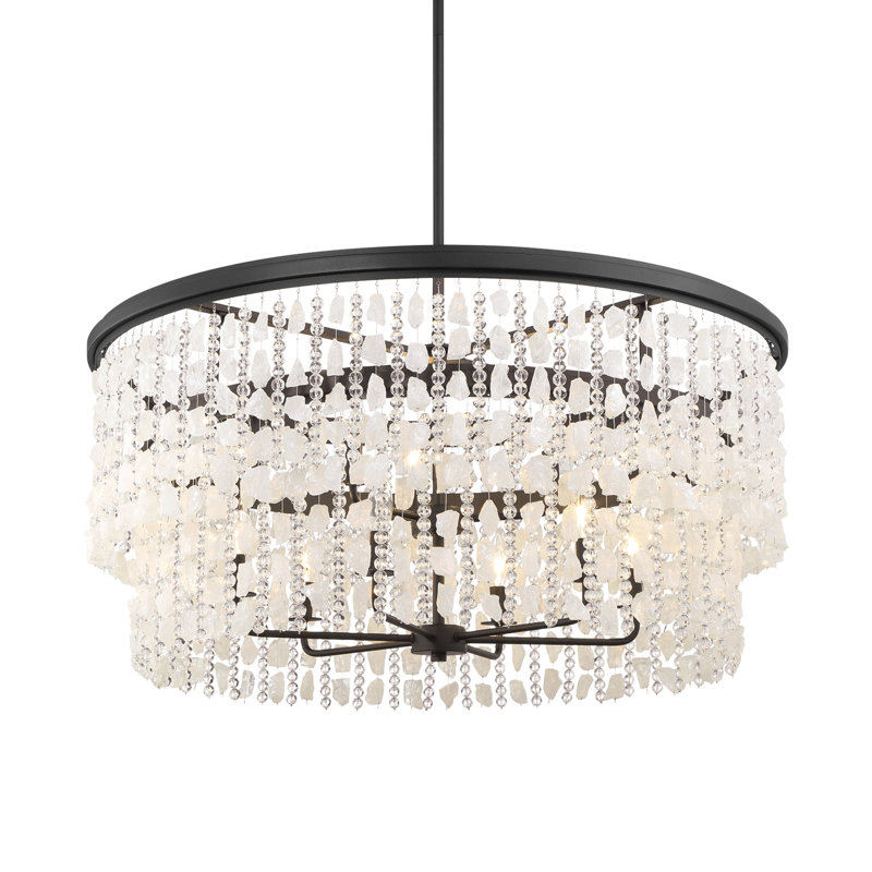Shimmering Elegance 9 - Light Metal Chandelier