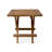 Paramount Teak Folding Square End Table