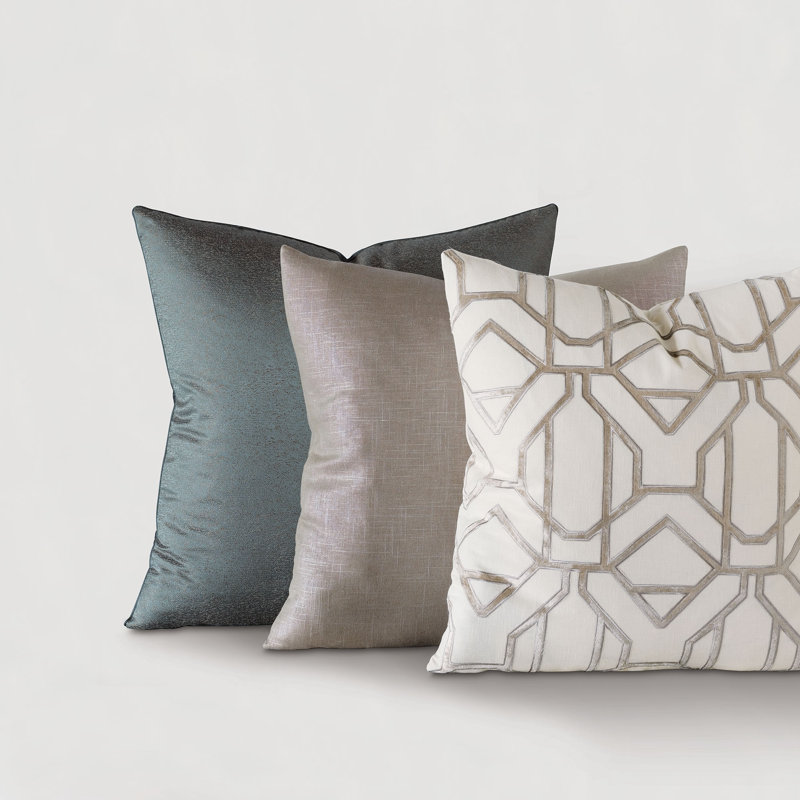 Alaia Square Pillow Cover & Insert