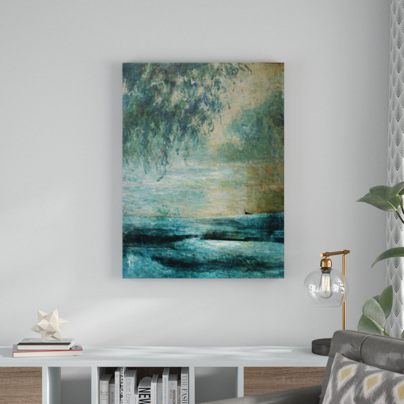 « abstract landscape », impression sur toile tendue