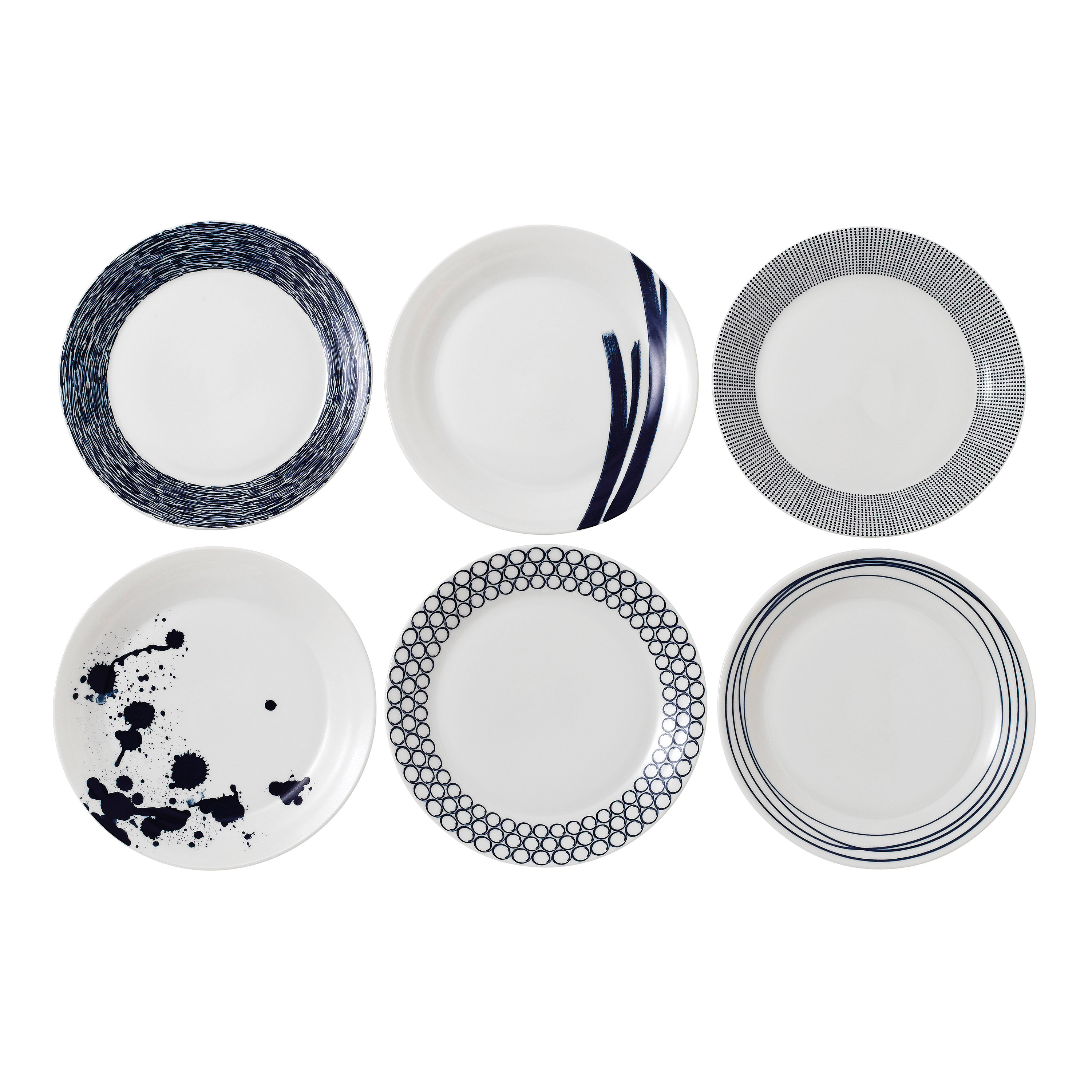 Royal Doulton Pacific 6 Piece Dinner Plate Set & Reviews | Wayfair