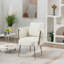 Fauteuil en velours capitonné Elandus-1148992733