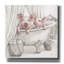 «Pigs In A Tub Color» par Leslie Trimbach, art mural sur toile-860899948
