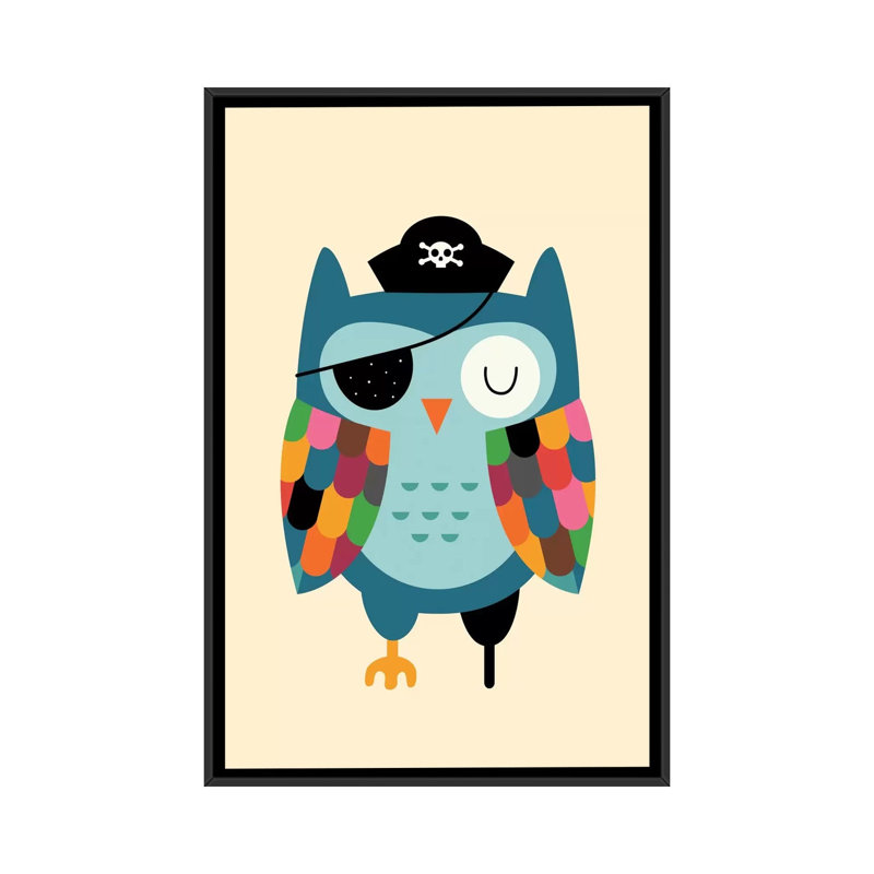 « capitaine de whooo » par andy westface-impression sur toile tendue, H 60 po x l 40po x P 1,5 po, Pas de tapis