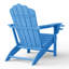 Chaise Adirondack d'extérieur en poly (ensemble de 4)-1815965624