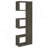 Weathered Grey 5-Shelf Bookcase