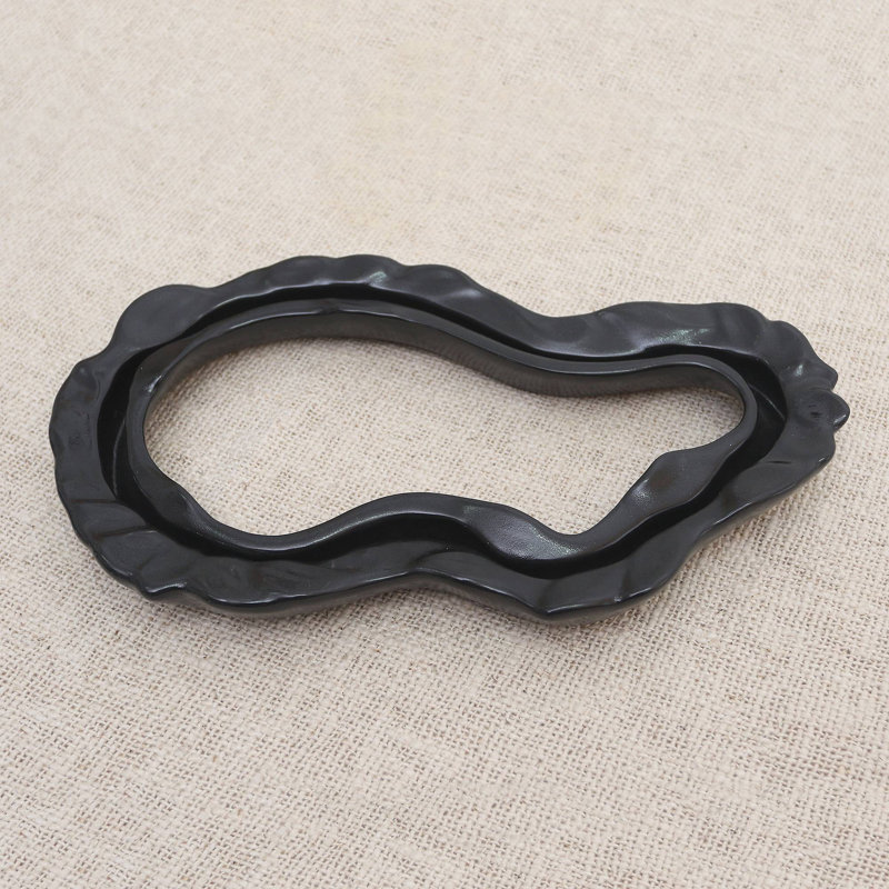 Handmade Ceramic Table Vase, Black