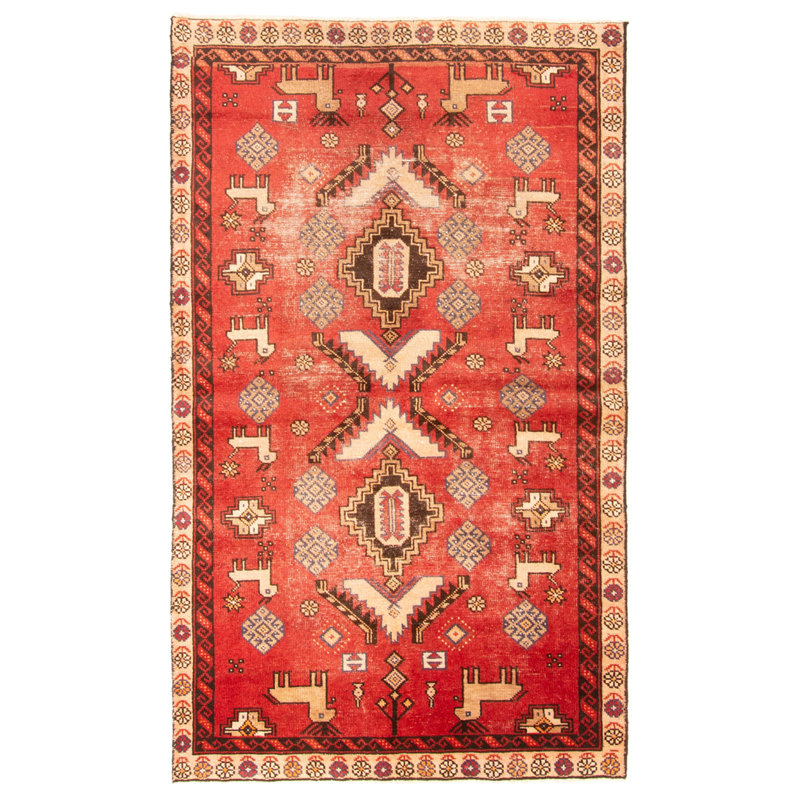 Tapis rouge Antalya 3 pi 10 po x 6 pi 3 po