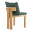 Ensemble de 2 chaises de salle à manger d'intérieur Boucle-136232006