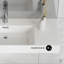 Lavabo de salle de bain mural St. Tropez