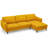 Assunta Upholstered L-Shaped Sectional Right Hand Facing-1786962837