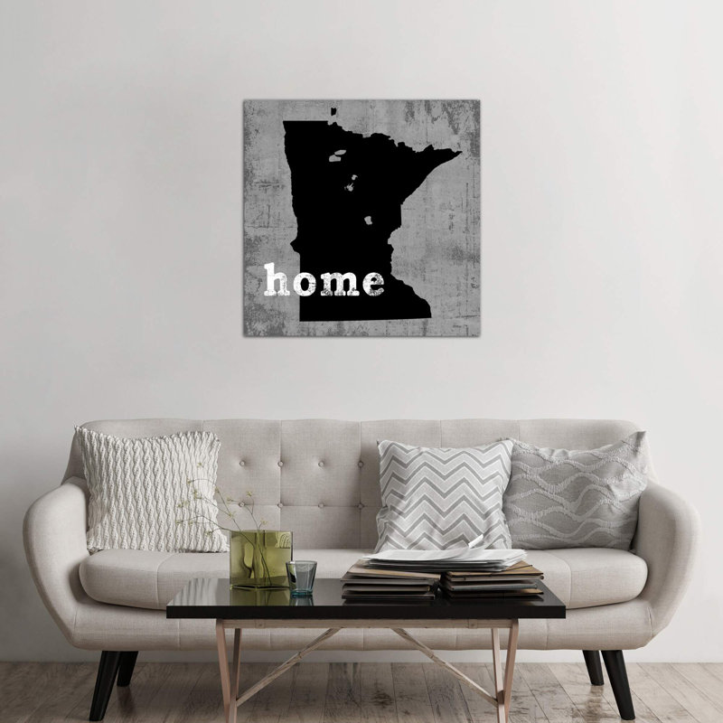 Minnesota by Luke Wilson - No Frame Print on Canvas, 93.98 cm H x 93.98 cm W x 1.91 cm D