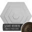 Médaillon de plafond 23 1/4 po x P 7/8 po Woodruff-28582107