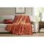 1 couverture en duvet synthétique très léger avec bordure en satin orange PCS-128940837