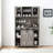 Meshah Sideboard with Bar Hutch-390335077