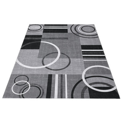 Tapis moderne antidérapant pour tapis de salon Modern