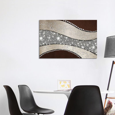 Crystal Art 1 Piece Wrapped Canvas Wall Art