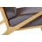 Cue Lounge Chair Gray Natural Oak-1158745048