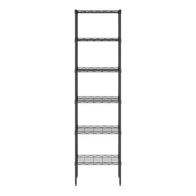 Cavazos 6 Tier Metal Storage Rack with Adjustable Leveling Feet