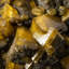 Golden Barite with Marcasite Crystals from Nandan County, Hechi, Guangxi, China