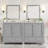 60"  Bathroom Vanity Set With Double Vanities-412651296