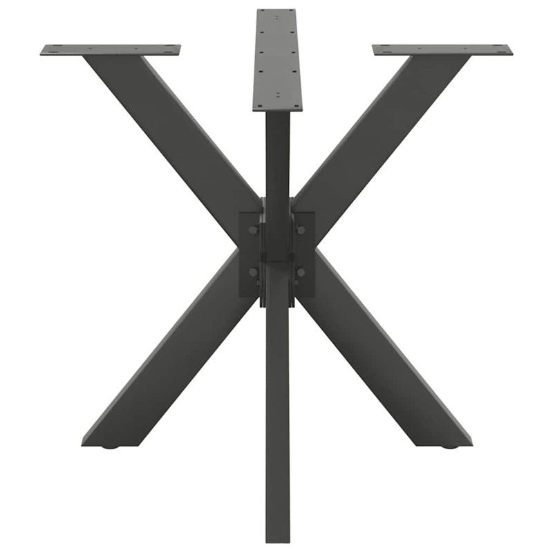 Table Leg, 73cm H x 85cm W x 85cm D, Anthracite
