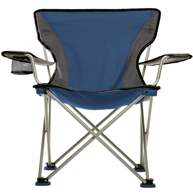 Chaise de camping facilement pliable, Bleu