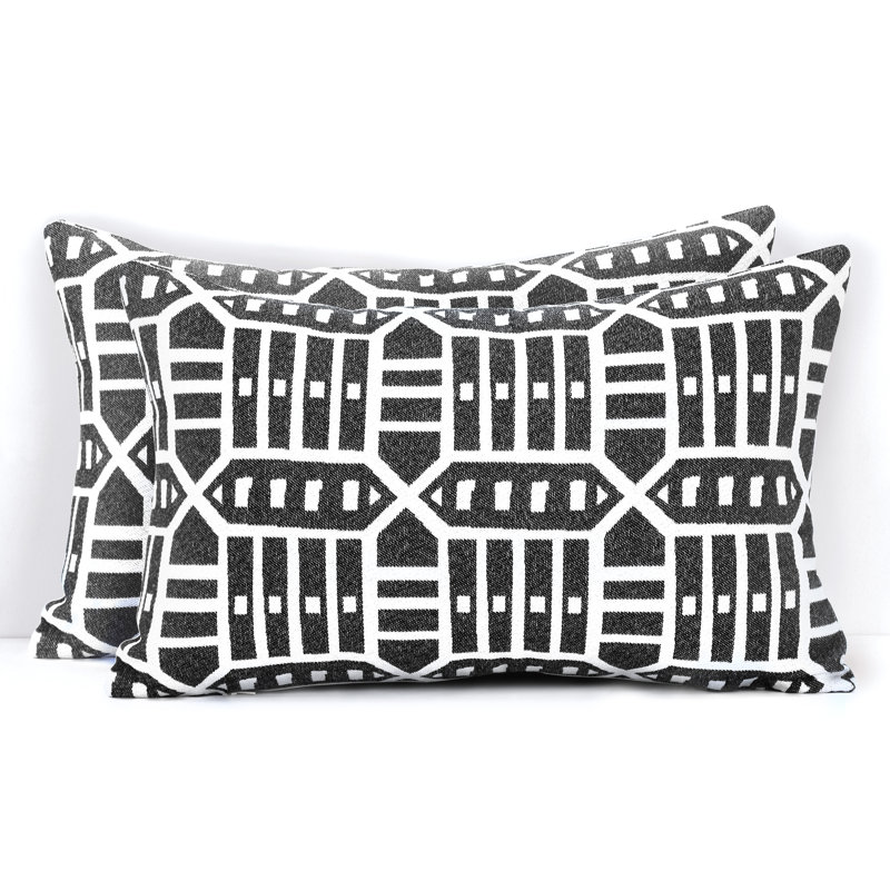 Coussin lombaire intérieur / extérieur Pacifica, Gris anthracite