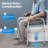 Adjustable Raised Toilet Seat with Cushion