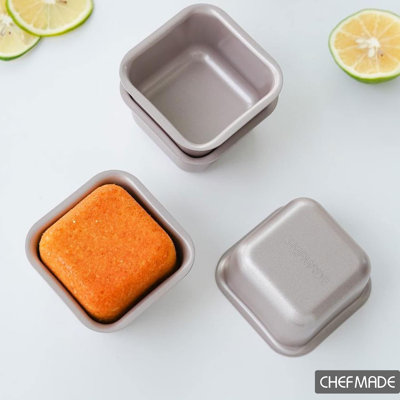 CHEFMADE 4 Brownie Pan