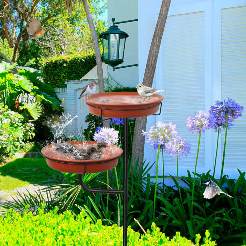 Birdbath, Bronze