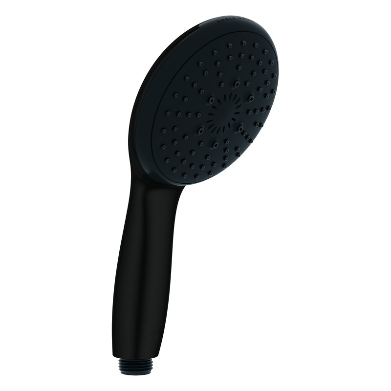 Tempesta 110 Round 3-Spray Hand Shower, Matte Black, 1.75 GPM