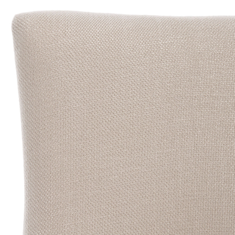 Gallager 19.5'' H Upholstered Parsons Chair, Antique Gold Viscose Linen, 2