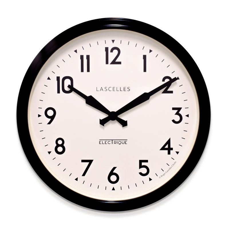 Smiths Large Wall Clock with Arabic Numerals - 50cm